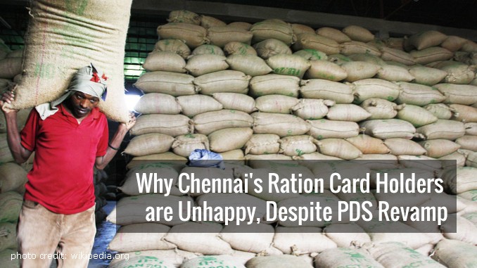 Pds Ration Card Why Chennai's ration card holders are unhappy, despite PDS revamp ...