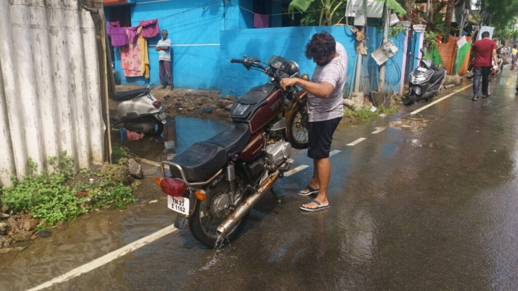 cyclone michaung causes devastation