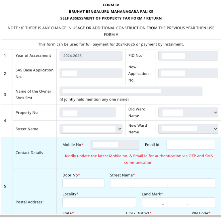 Steps to pay BBMP property tax for 202425 What