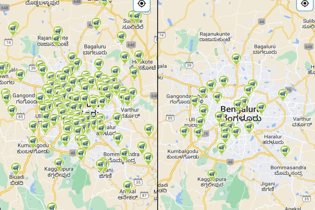 EV charging stations not functional