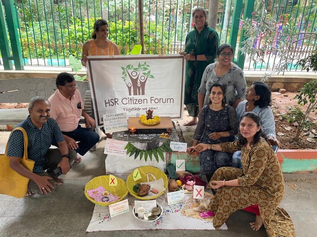 An RWA engaged with community work in HSR Bengaluru