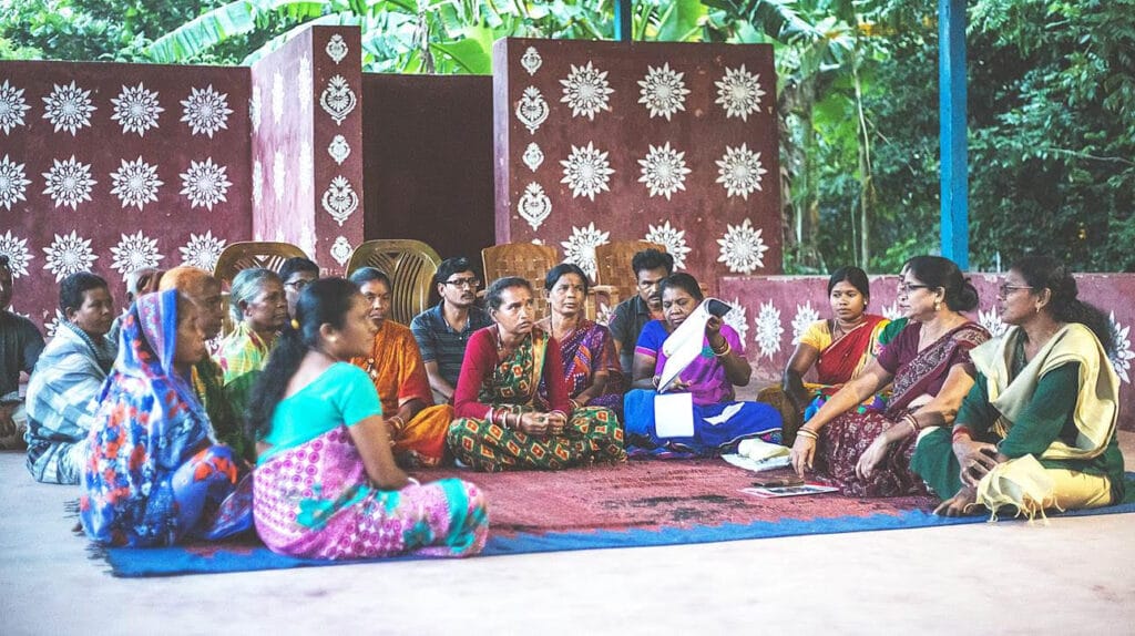 women dominated meeting