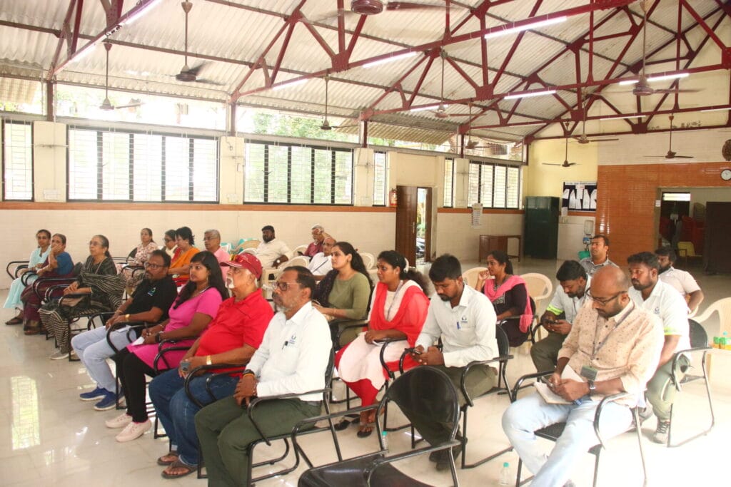 meeting of residents in Adyar