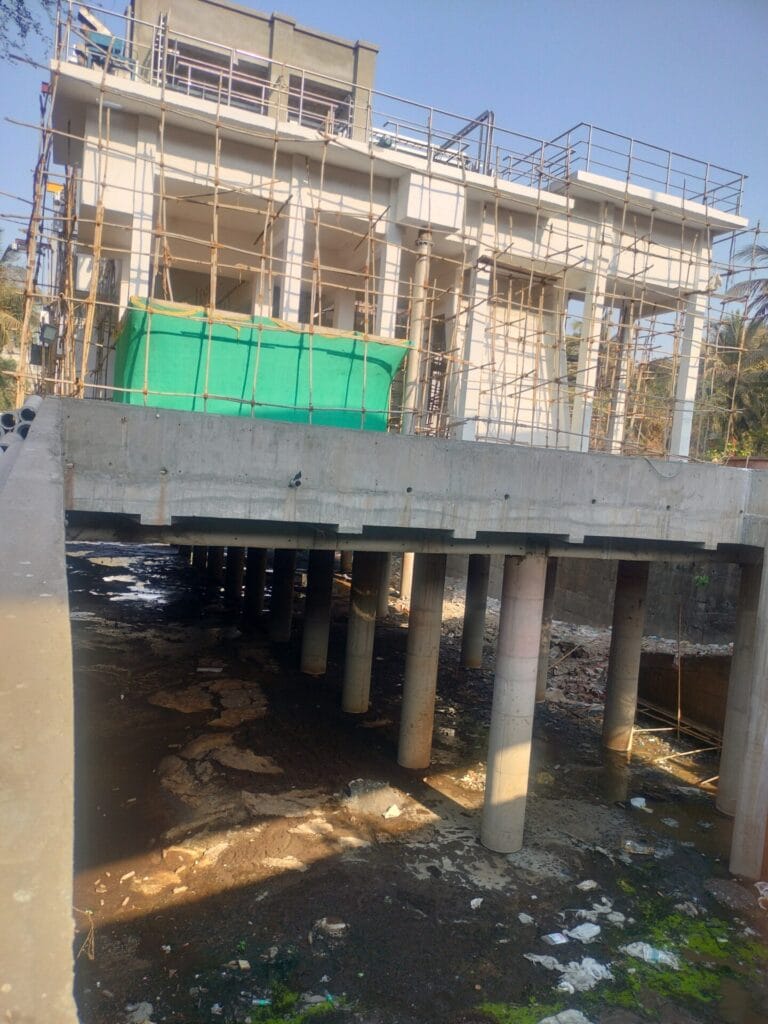 STP built across the Dahisar river