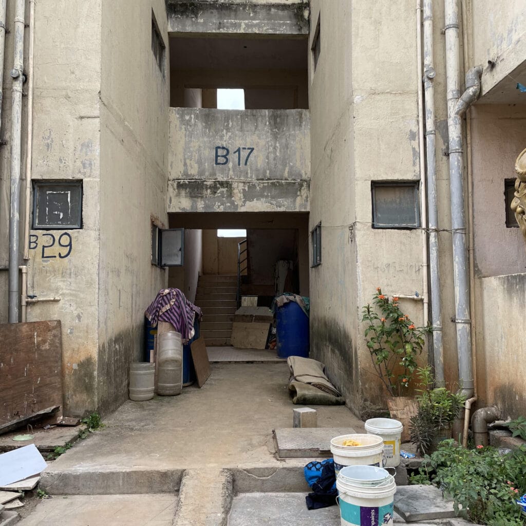 tubs and pans for storing water