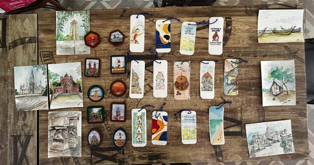 Items made for Friendship Day at MLS