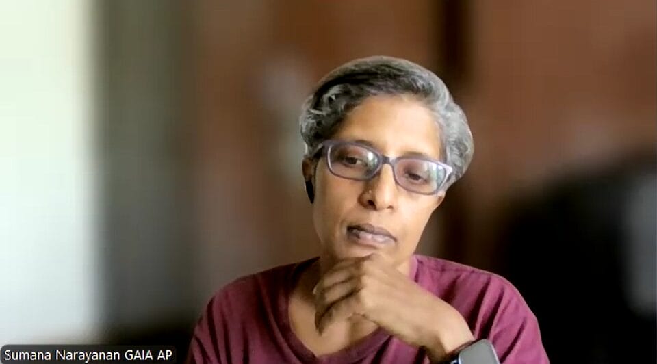 Sumana Narayanan, waste management expert