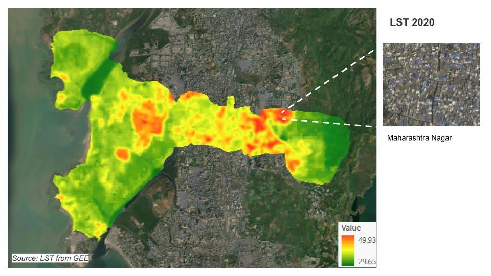 Maharashtra nagar map