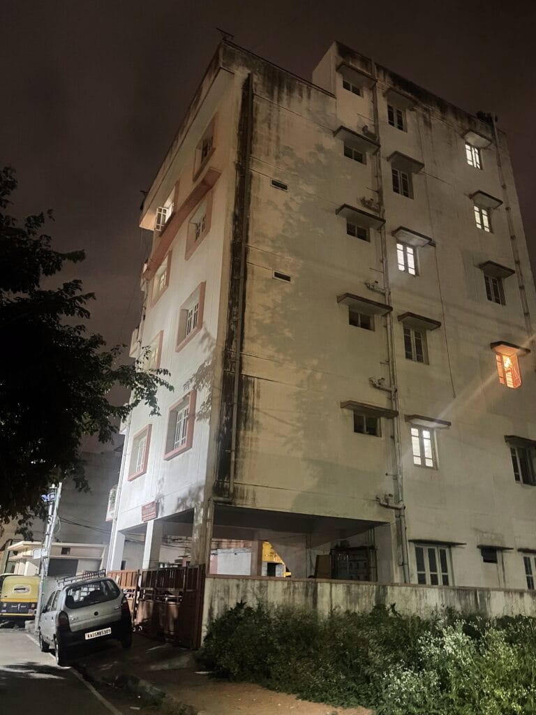 building in Guru Raghavendra nagar