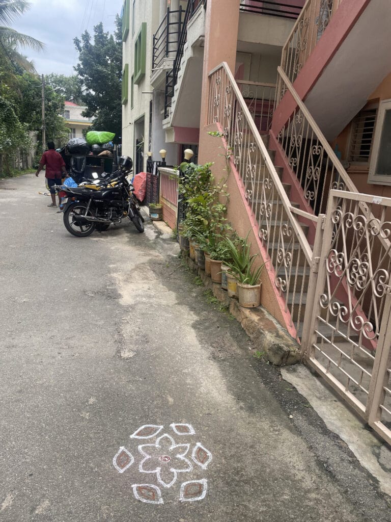roads cemented on both sides without drains