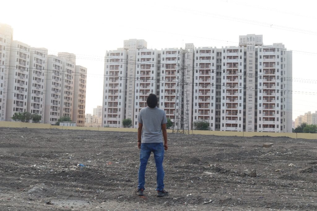 residential complex near Narela Bawana WTE plant Delhi