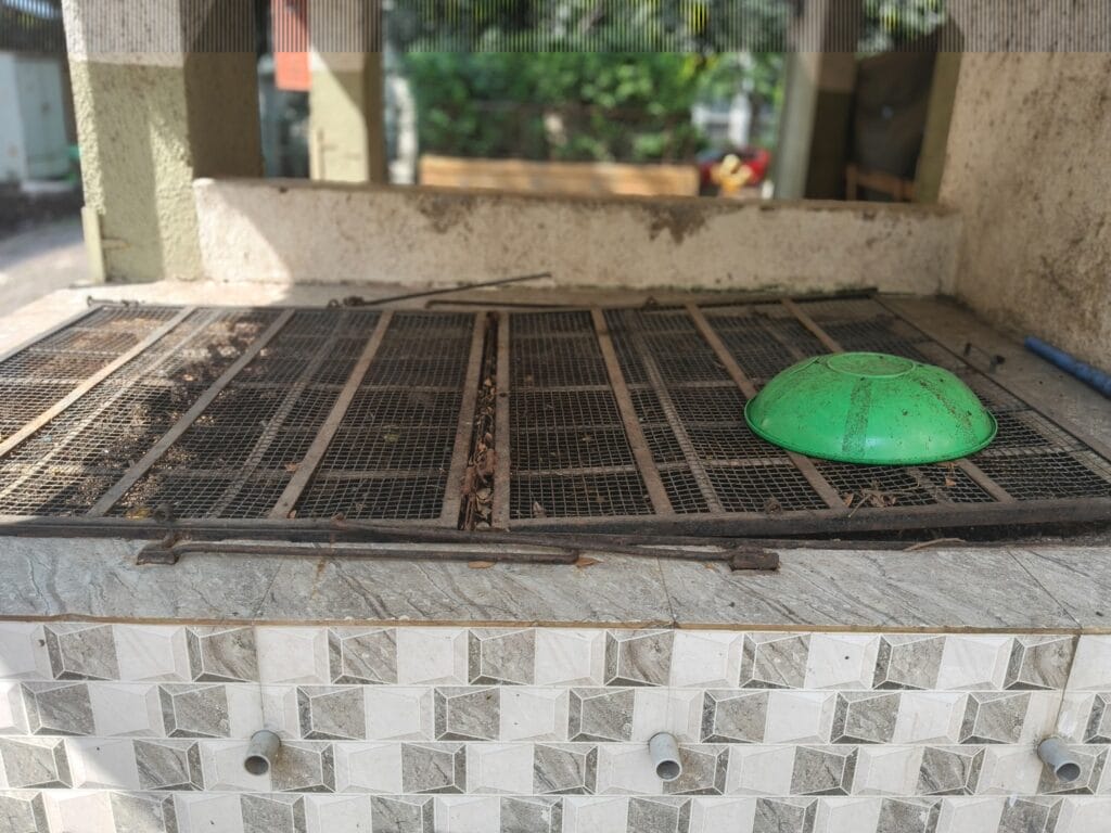 Compost pit in Mumbai