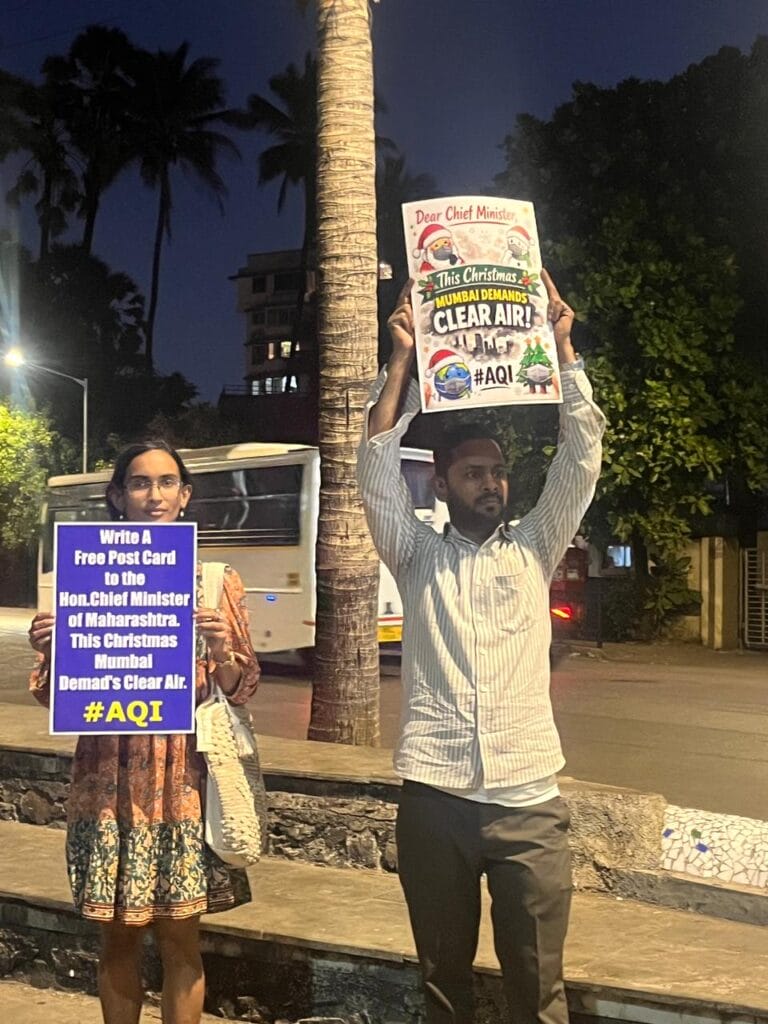 Write a postcard to the CM on air pollution