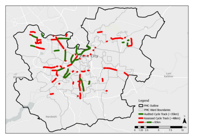 pune cycle map