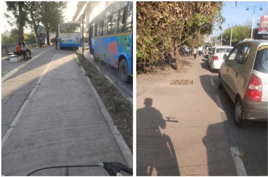 cyclists in Pune road