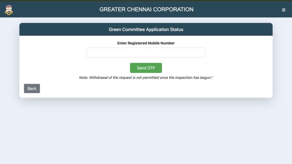 GCC tree felling permit portal