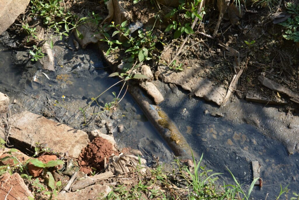 pipeline in storm water drain