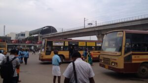 Koyambedu bus stop