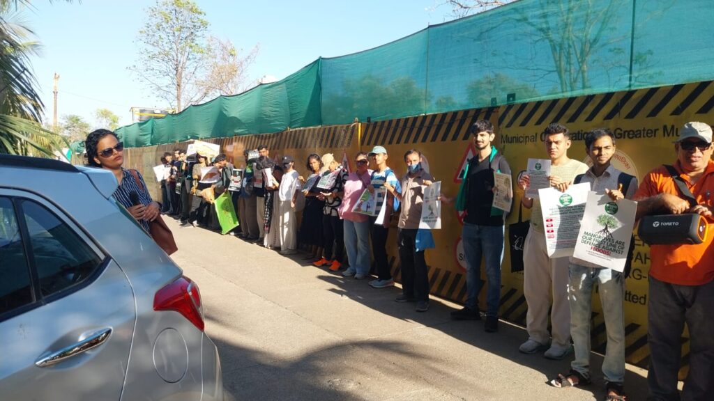 Protest for mangroves