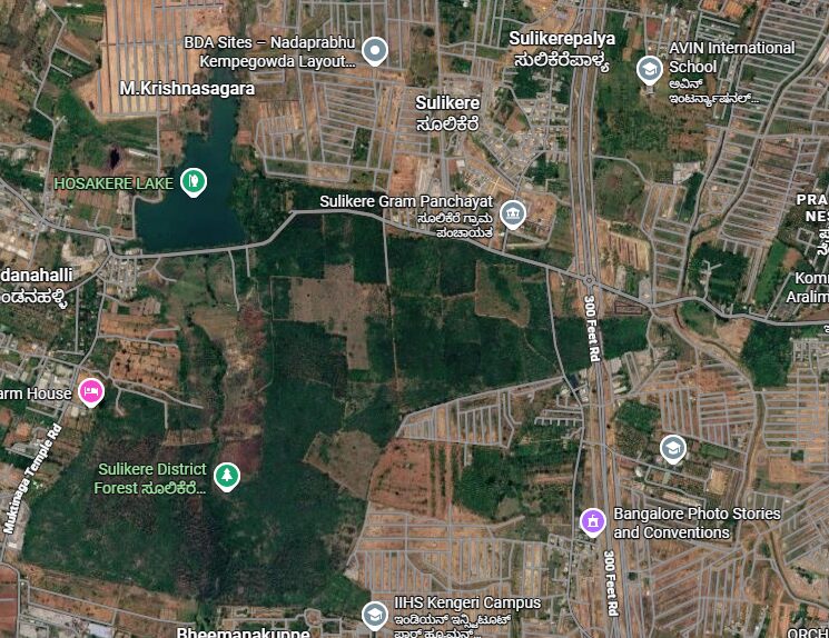 map of road