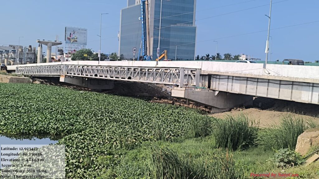 water hyacinth at Okkiyam Maduvu