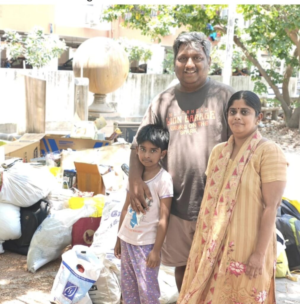 chennai-ssm-nagar-waste-collection-drive