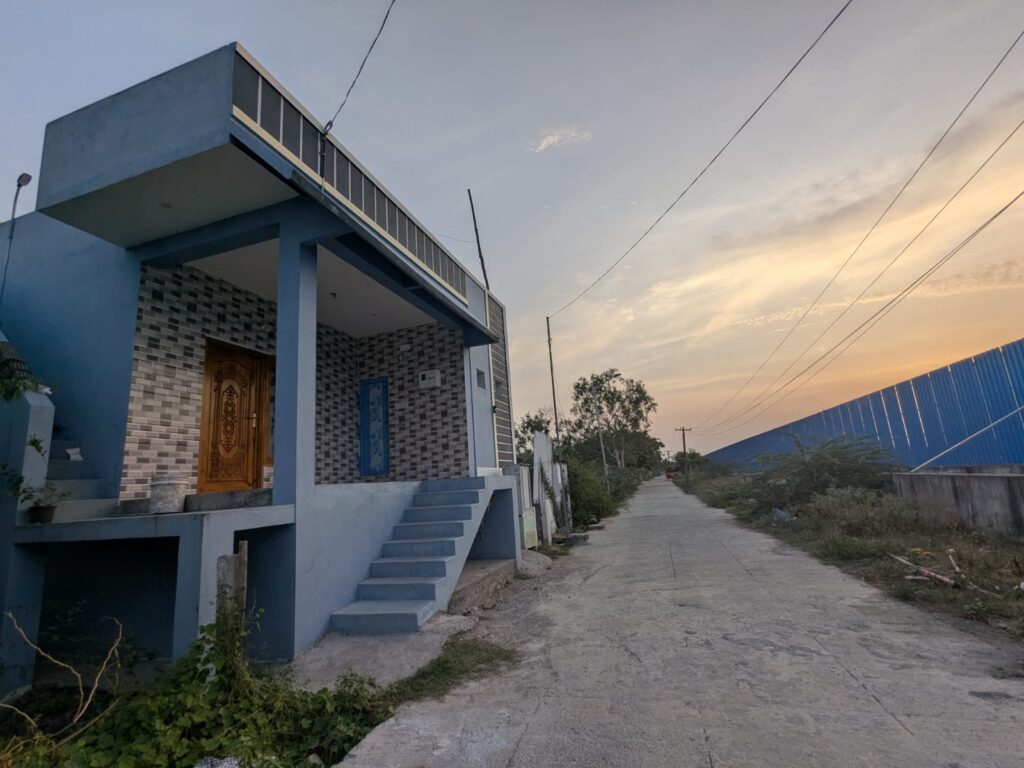 homes near the Sports City project site